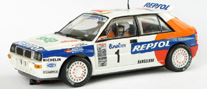 SCX 61570 Lancia Delta Integrale - #1 Repsol. 14th place, Rallye Monte Carlo 1993. Carlos Sainz / Luis Moya
