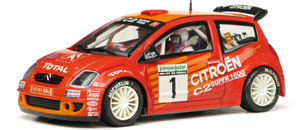 SCX 61660 Citroën C2 Super 1600 - #1. Rally de Aviles 2004. Miguel Fuster / Jose V.Medina