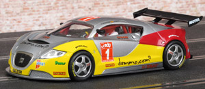 SCX 61840 Seat Cupra GT - #1 dommo.com. Spanish GT Championship 2004. Gines Vivancos / Jordi Gene