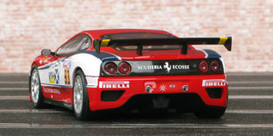SCX 62480 Ferrari 360 GTC - #93 Scuderia Ecosse. DNF, Le Mans 24 hours 2005. Andrew Kirkaldy / Nathan Kinch / Anthony Reid - 04