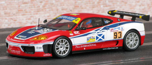 SCX 62480 Ferrari 360 GTC - #93 Scuderia Ecosse. DNF, Le Mans 24 hours 2005. Andrew Kirkaldy / Nathan Kinch / Anthony Reid