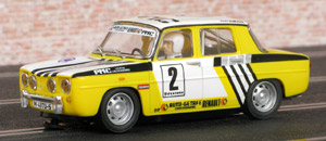 SCX A10069X300 Renault 8 TS - #2 PMC. Rally Talavera 1975. Ignachio Rueda / Jose Manuel Ezquerro