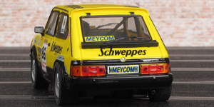 SCX A10074X300 Seat Fura Crono - #86 Schweppes. Champion, Seat Fura Cup 1985. Juan Escavias - 04