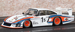 Sideways SW20 Porsche 935/78 "Moby Dick" - #1 Martini Porsche: Winner, Silverstone 6 Hours 1978. Jochen Mass / Jacky Ickx