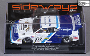 Sideways SW27 Sauber BMW M1 Group 5 - #62 Olympus/Crockford's. EMKA Productions: DNF, Le Mans 24 Hours 1982. Steve O'Rourke / Richard Down / Nick Mason - 09
