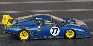 Sideways SW28 Ferrari 512 BB LM - #77 European University. Charles Pozzi / JMS Racing: DNF, Le Mans 24 Hours 1980. Claude Ballot-Léna / Jean-Claude Andruet - 05