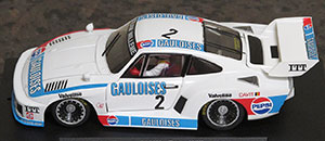 Sideways SW37 Porsche Kremer 935 K2 - #2 Gauloises/Pepsi. Team Willeme. Winner, Turbowax Trophy, Coupes Benelux, Spa-Francorchamps 1980. Philippe Bervoets "Davit"