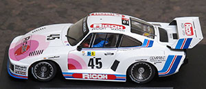 Sideways SW45 Porsche Kremer 935 K2 - #45 Ricoh. Porsche Kremer Racing. DNF, Le Mans 24 Hours 1978. "John Winter" (Louis Krages) / Dieter Schornstein / Philippe Gurdjian