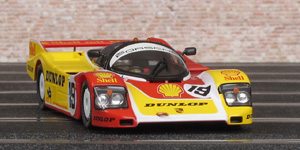 Slot.it CA03G Porsche 962 C - #19 Shell. 6th place, Le Mans 24 Hours 1988. Mario Andretti / Michael Andretti / John Andretti - 03