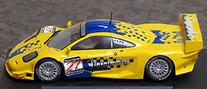 Slot.it CA10L McLaren F1 GTR - #27 Parabolica Motorsport: 13th place, FIA GT Championship, Donington 1997. Chris Goodwin / Gary Ayles