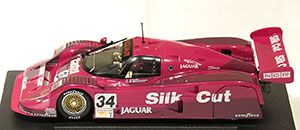 Slot.it CA13B Jaguar XJR-12 - #34 Silk Cut Jaguar. 3rd place, Le Mans 24 Hours 1991. Teo Fabi / Bob Wollek / Kenny Acheson