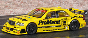 Slot.it CA53A Mercedes C-Class - #15 ProMarkt. ProMarkt Zakspeed Team. 2nd place, DTM 1994. Jörg van Ommen