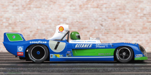 Slot.it CW18 Matra-Simca MS 670B - #7 Gitanes. Winner, Le Mans 24 Hours 1974. Equipe Gitanes: Henri Pescarolo / Gérard Larrousse - 05