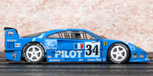 Slot.it KF02D Ferrari F40 - #34 Pilot Aldix Racing. 12th place, Le Mans 24 Hours 1995. Michel Ferté / Olivier Thévenin / Carlos Palau - 05
