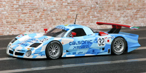 Slot.it SICA14B Nissan R390 GT1 - #32 Calsonic/Xanavi. 3rd place, Le Mans 24hrs 1998. Aguri Suzuki / Kazuyoshi Hoshino / Masahiko Kageyama - 01