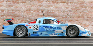 Slot.it SICA14B Nissan R390 GT1 - #32 Calsonic/Xanavi. 3rd place, Le Mans 24hrs 1998. Aguri Suzuki / Kazuyoshi Hoshino / Masahiko Kageyama - 05