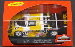 Slot.it SICA19B Toyota 88C - #37 Taka-Q. 24th place, Le Mans 24hrs 1988. Paolo Barilla / Hitoshi Ogawa / Tiff Needell - 12