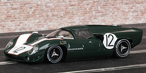 Thunderslot UKLTD001 Lola T70 Mk3 Coupe - #12 Lola Cars/Team Surtees. DNF, Le Mans 24 Hours 1967. Chris Irwin / Peter de Klerk - 01